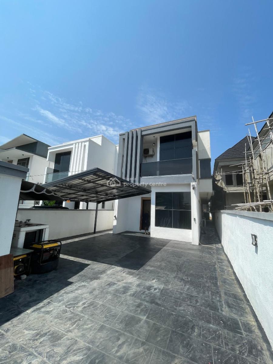 Stand Alone 5 Bedrooms Fully Detached and Fully Furnished Modern Desig, Agungi, Lekki, Lagos, Detached Duplex for Rent