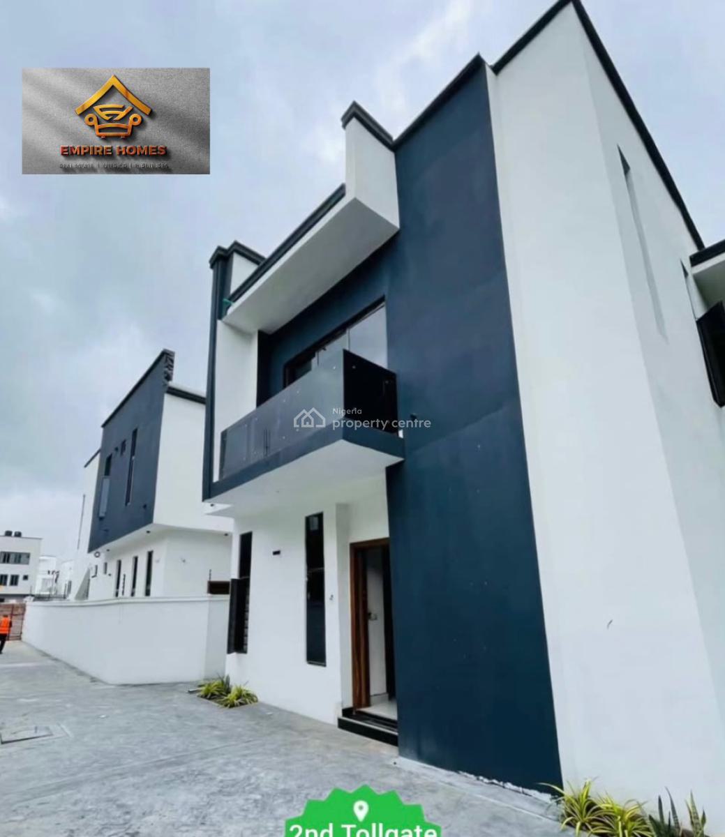 Fantastic Built 4 Bedroom Detached Duplex with Excellent Facilities, Chevron Toll Gate, Lekki, Lagos, Detached Duplex for Sale