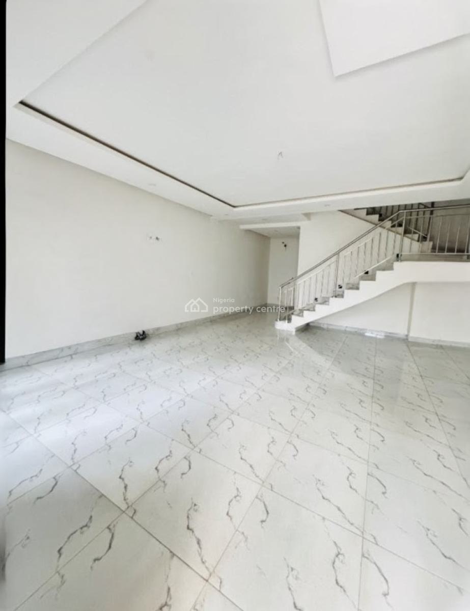 New 4 Bedroom Terrace House with Bq, Generator, Off Mobil Road, Ilaje, Ajah, Lagos, Terraced Duplex for Rent