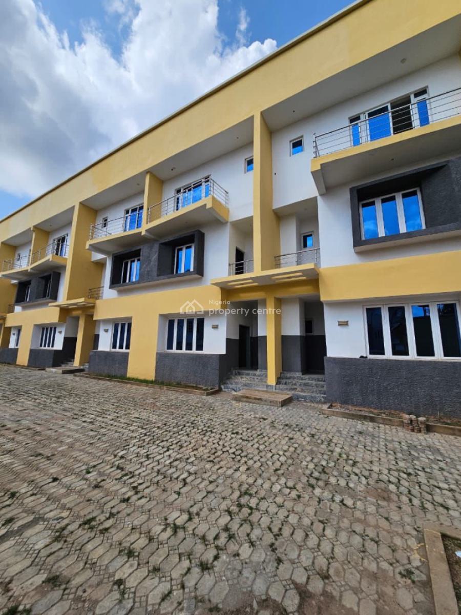 Newly Built 4 Bedroom Terraced Duplex with Bq, Guzape District, Abuja, Terraced Duplex for Sale