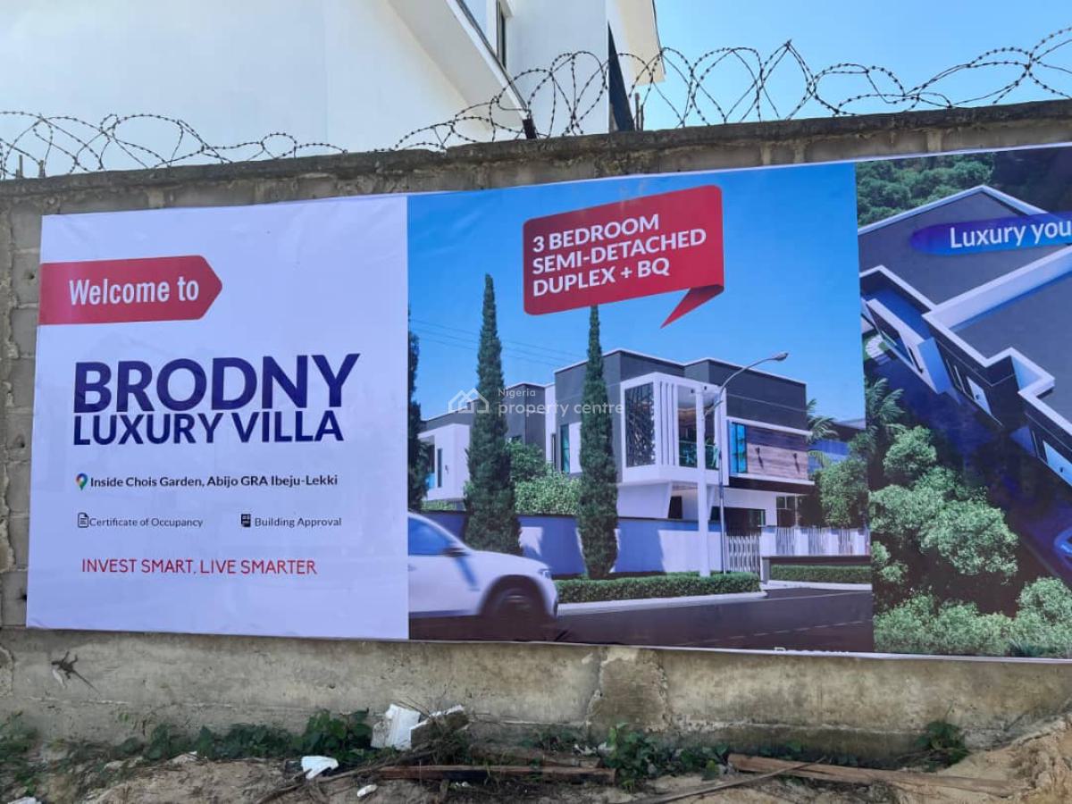 Looking for a Comfortable Family Home That Drips Luxury with C of O, Chois Garden, Abijo Gra, Ajah, Lagos, Semi-detached Duplex for Sale