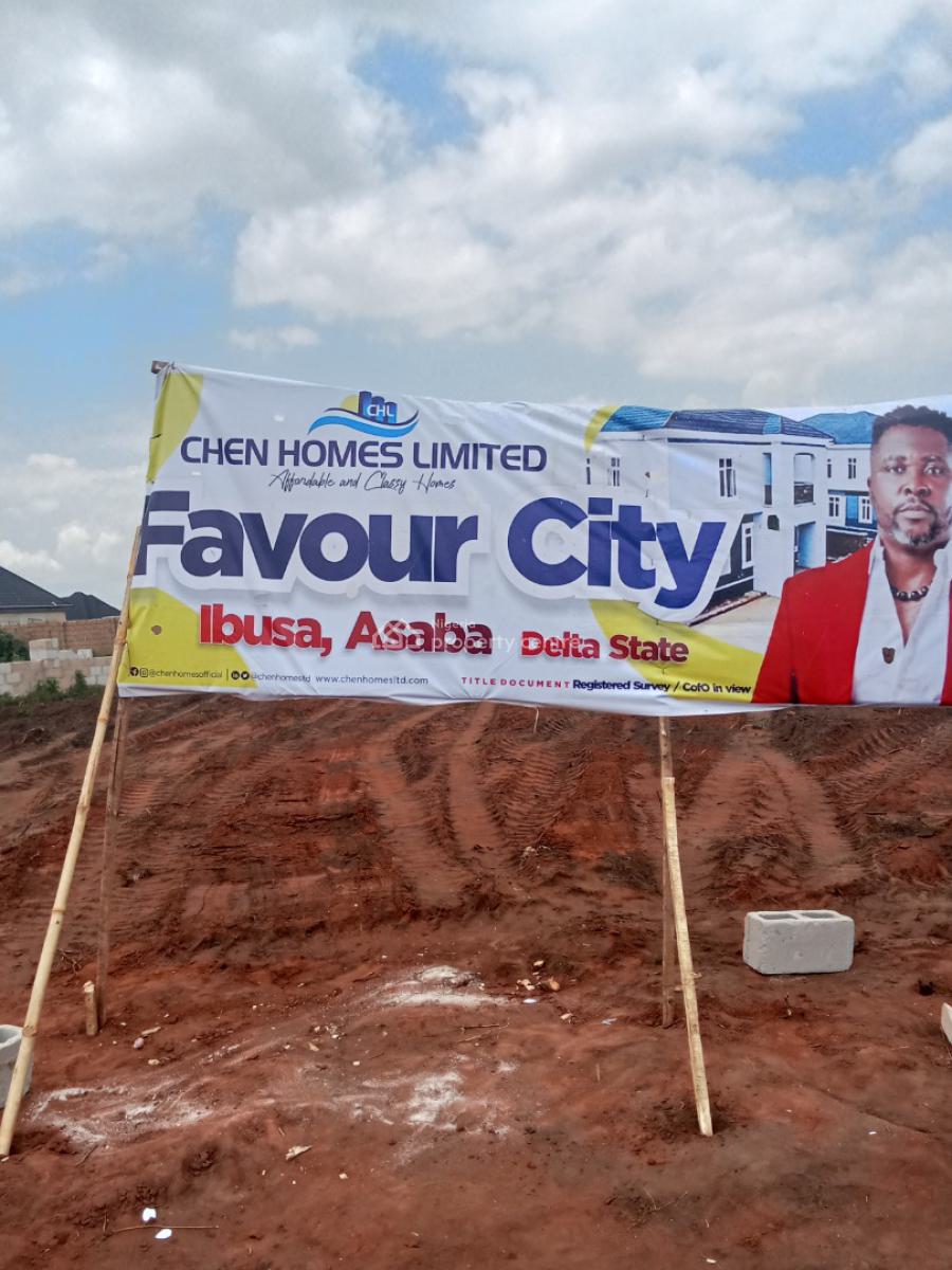 Affordable Plots of Mixed-use Land, Favour City, Asaba -ibusa Road, Oshimili North, Delta, Mixed-use Land for Sale