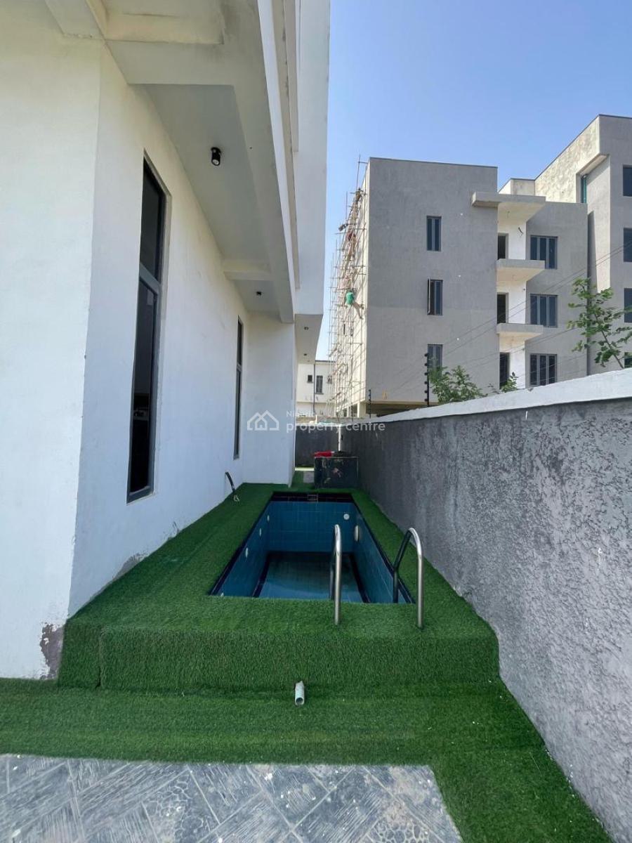 Well Built 5 Bedroom Fully Detached Duplex with Pool and Bq., Ikate, Lekki, Lagos, Detached Duplex for Sale