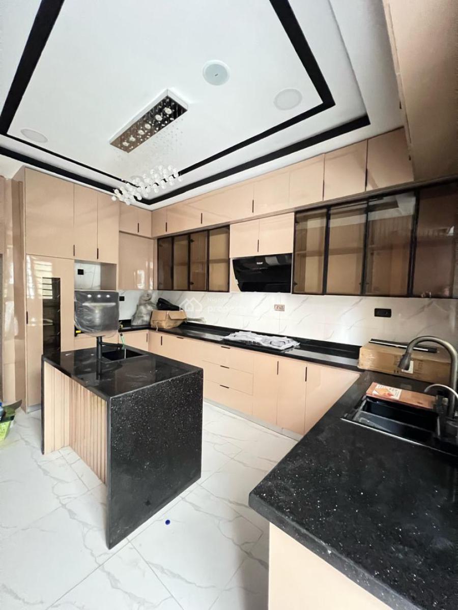 Exquisitely Finished 5 Bedroom Fully Detached Duplex with Bq, Chevron, Lekki, Lagos, Detached Duplex for Sale