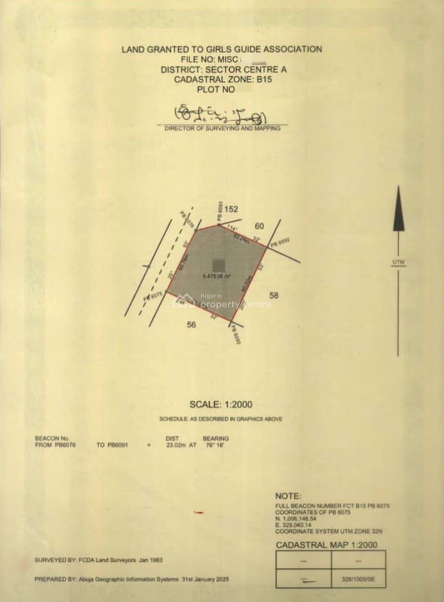 a Standard, Decent, Land, Jahi, Abuja, Mixed-use Land Joint Venture