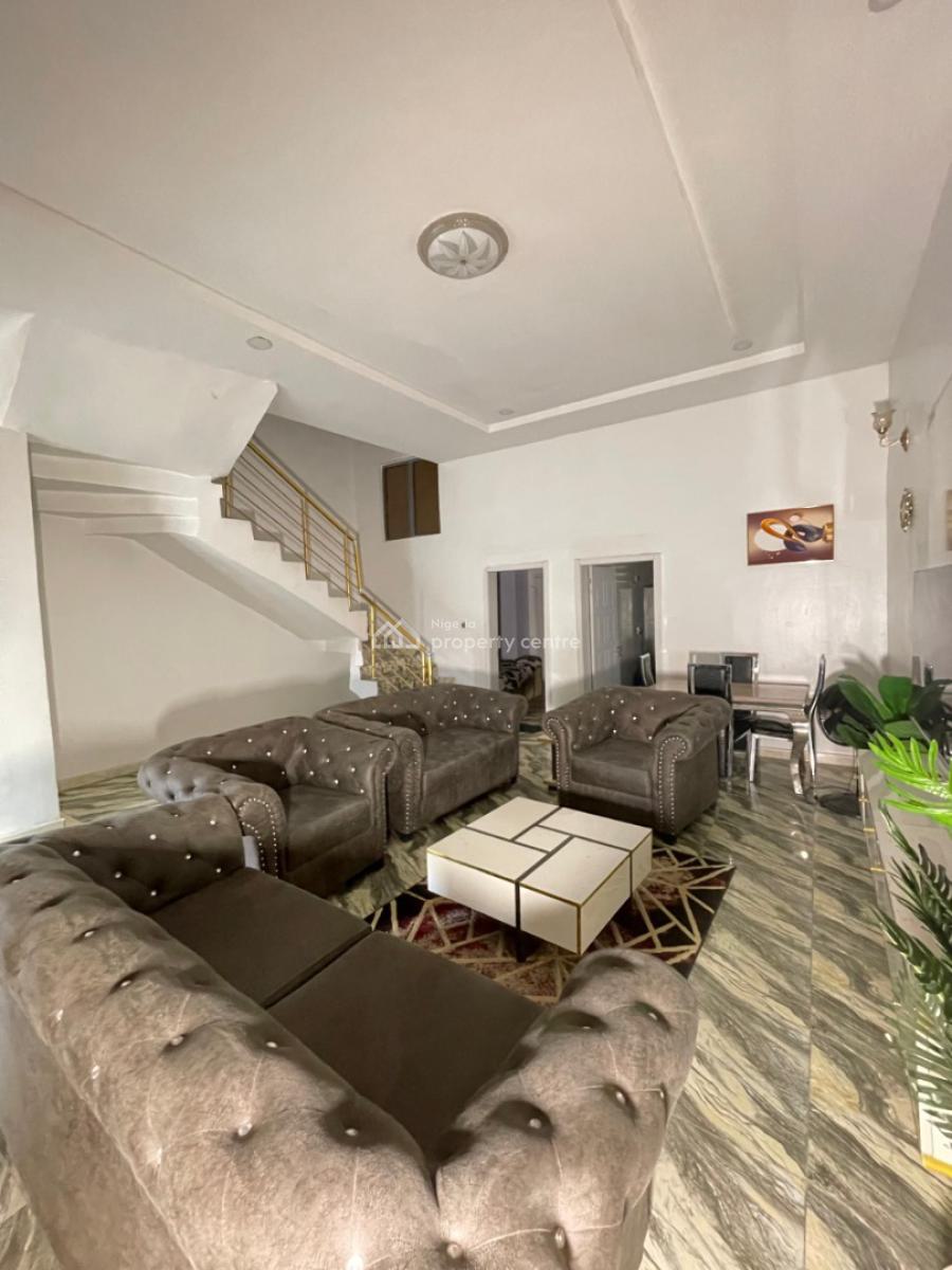 Spacious Fully Furnished 4 Bedroom Semi Detached Duplex, Ikota, Lekki, Lagos, Semi-detached Duplex for Sale