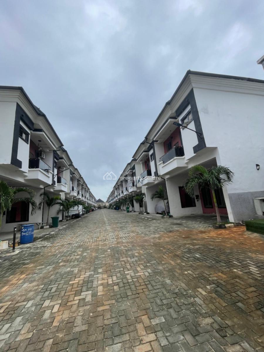 Spacious Fully Furnished 4 Bedroom Semi Detached Duplex, Ikota, Lekki, Lagos, Semi-detached Duplex for Sale