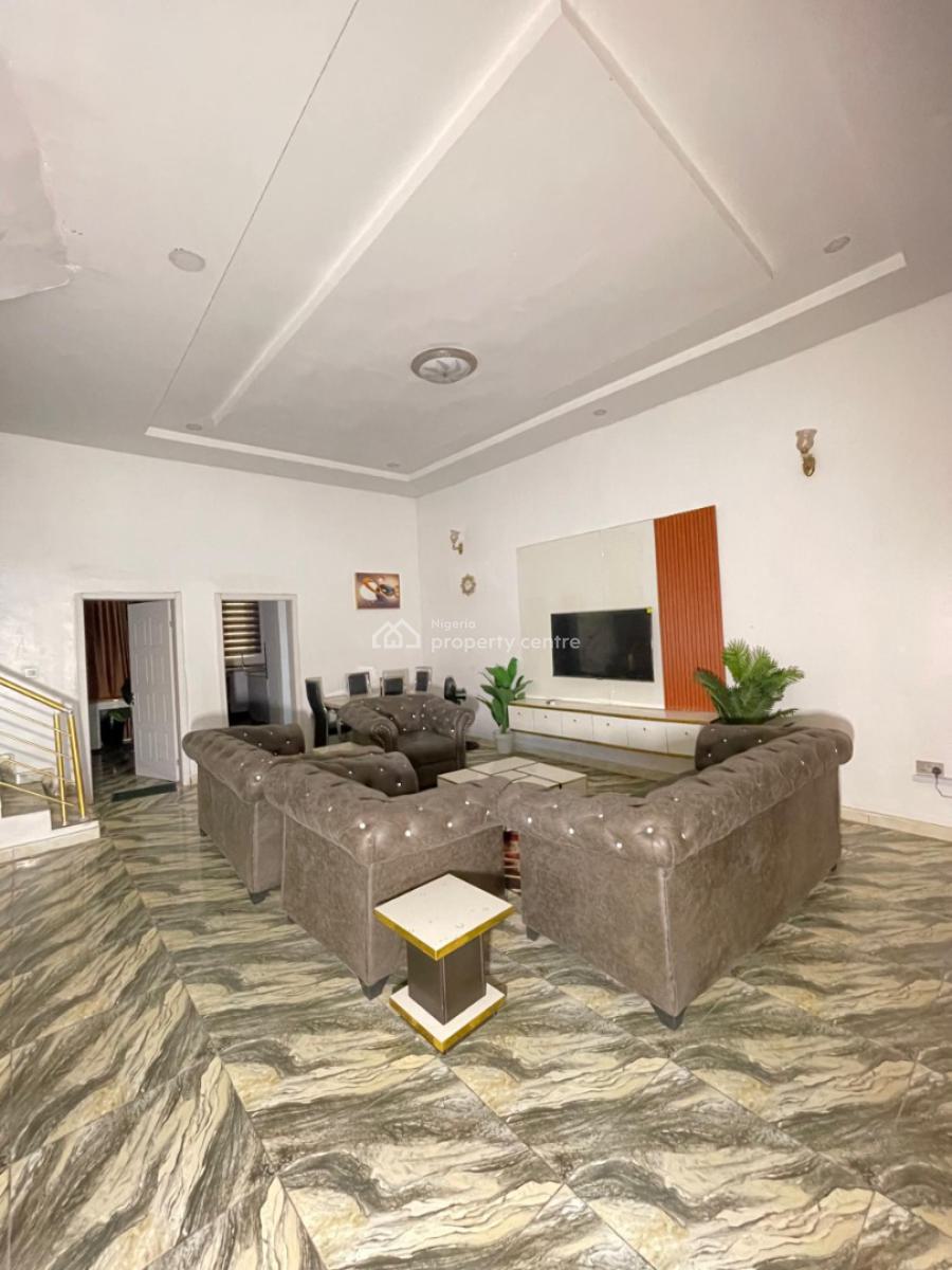 Spacious Fully Furnished 4 Bedroom Semi Detached Duplex, Ikota, Lekki, Lagos, Semi-detached Duplex for Sale