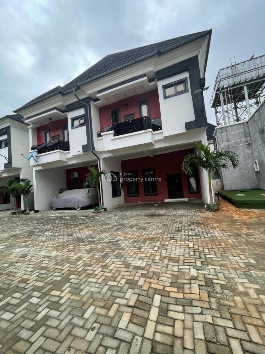 Spacious Fully Furnished 4 Bedroom Semi Detached Duplex, Ikota, Lekki, Lagos, Semi-detached Duplex for Sale