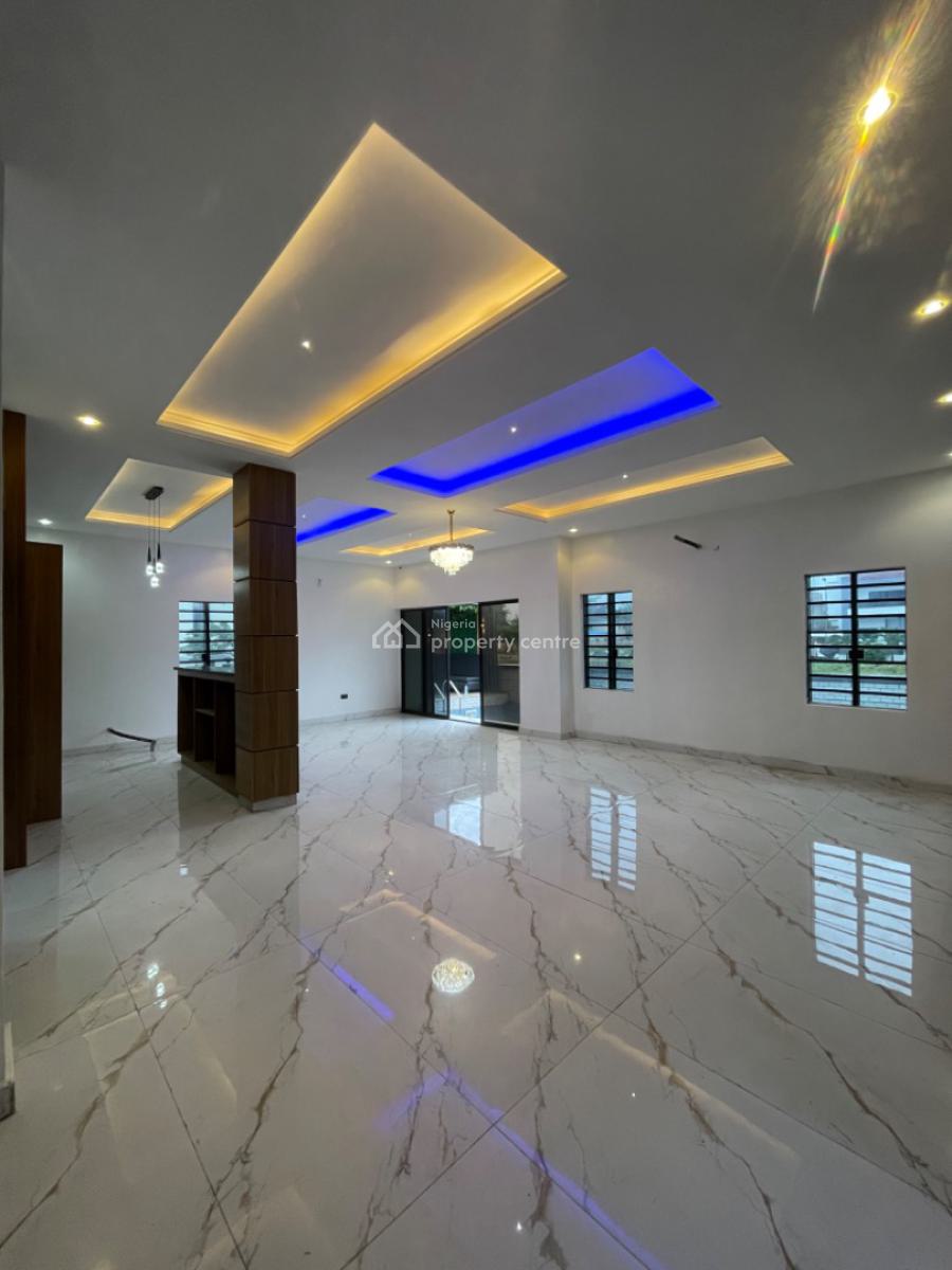 Ultra Modern 5 Bedroom Fully Detached Duplex with Cinema, Pool, Gym and Bq, Ajah, Lagos, Detached Duplex for Sale