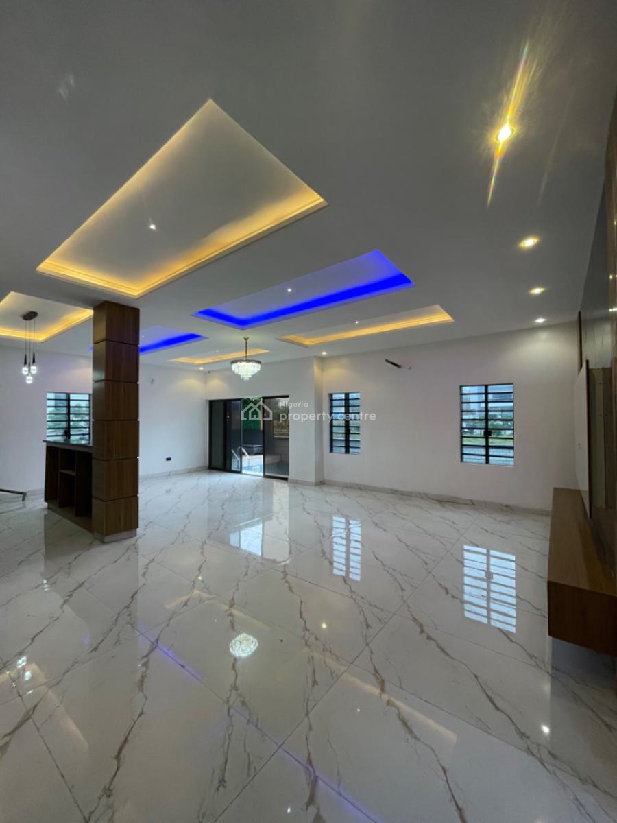 Ultra Modern 5 Bedroom Fully Detached Duplex with Cinema, Pool, Gym and Bq, Ajah, Lagos, Detached Duplex for Sale