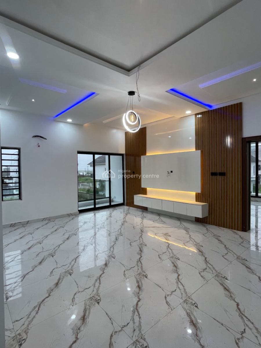Ultra Modern 5 Bedroom Fully Detached Duplex with Cinema, Pool, Gym and Bq, Ajah, Lagos, Detached Duplex for Sale