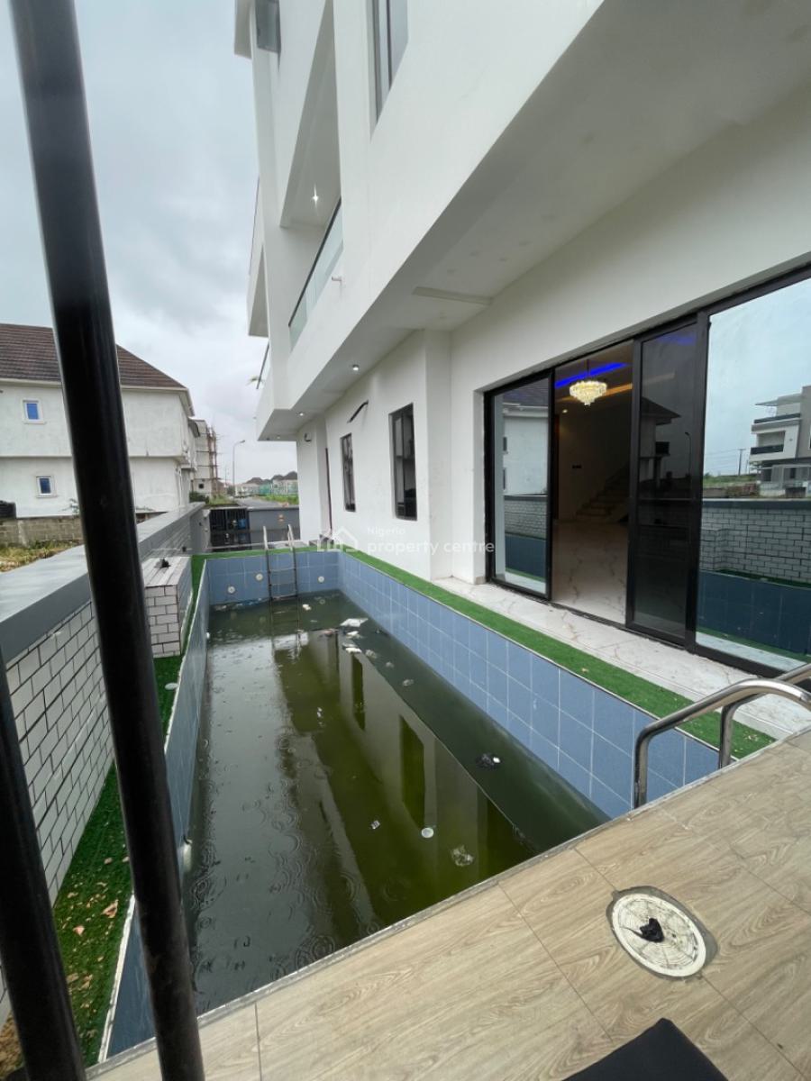 Ultra Modern 5 Bedroom Fully Detached Duplex with Cinema, Pool, Gym and Bq, Ajah, Lagos, Detached Duplex for Sale