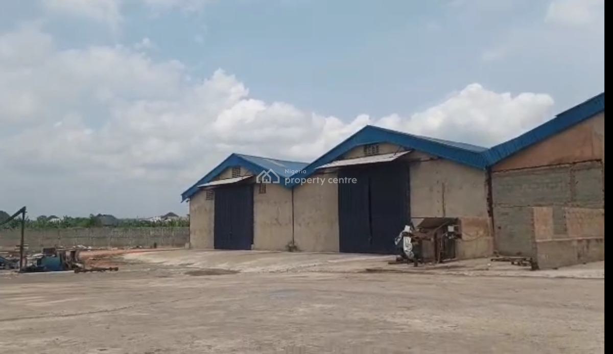 3-bay Warehouse with Admin Block on 5 Acres, Lagos Ibadan Express, Ayetoro, Oke-odo, Lagos, Warehouse for Sale