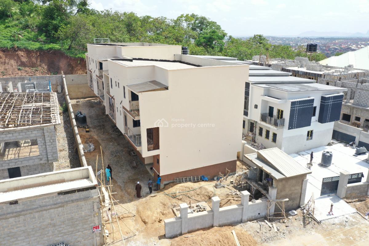 Newly Bult Semi Finished 4-bedroom Semi Detached Duplex with 1-room Bq, Works and Housing Estate, Gwarinpa, Abuja, Terraced Duplex for Sale
