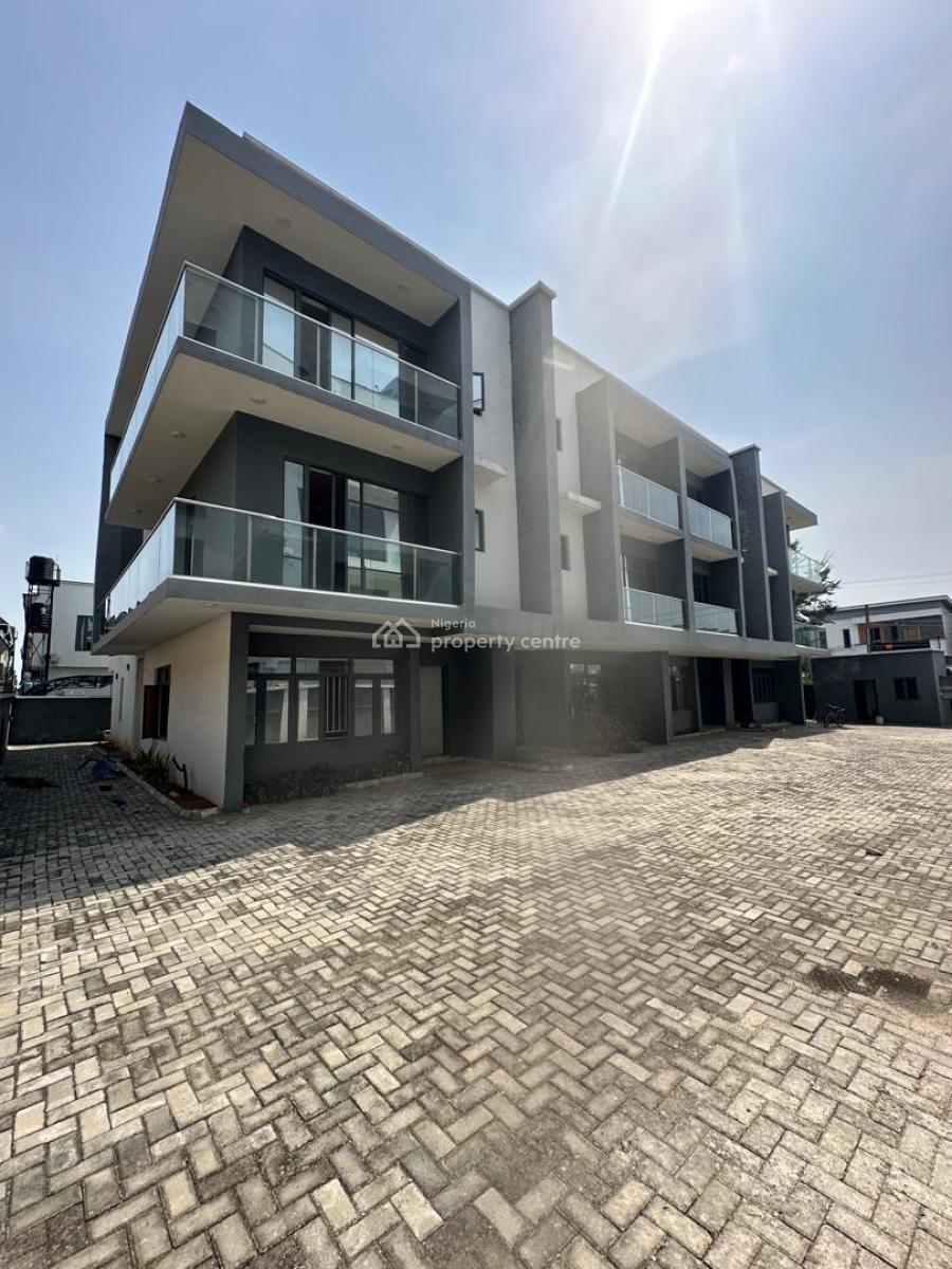 Step Into Elegance with This 4-bedroom Terraced Duplex + Bq, Chevron, Lekki, Lagos, Terraced Duplex for Sale