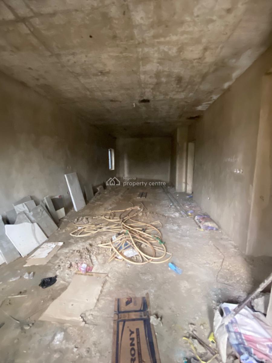 Shell Finished 5 Bedroom Fully Detached Duplex, 90% Finished, Mabushi, Abuja, Detached Duplex for Sale