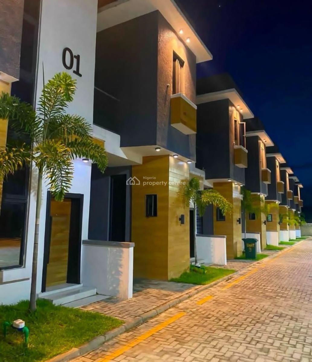 Newly Built 3 Bedroom Terrace Duplex, Lekki Palm City Estate, Ajah, Lagos, Terraced Duplex for Rent