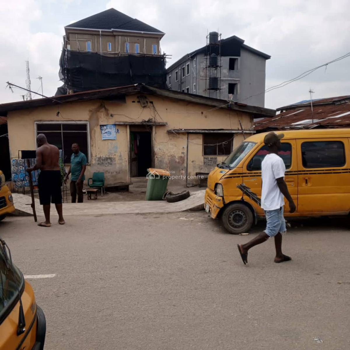 a Standard Sharp Demolishable Bungalow, Surulere, Lagos, Land for Sale