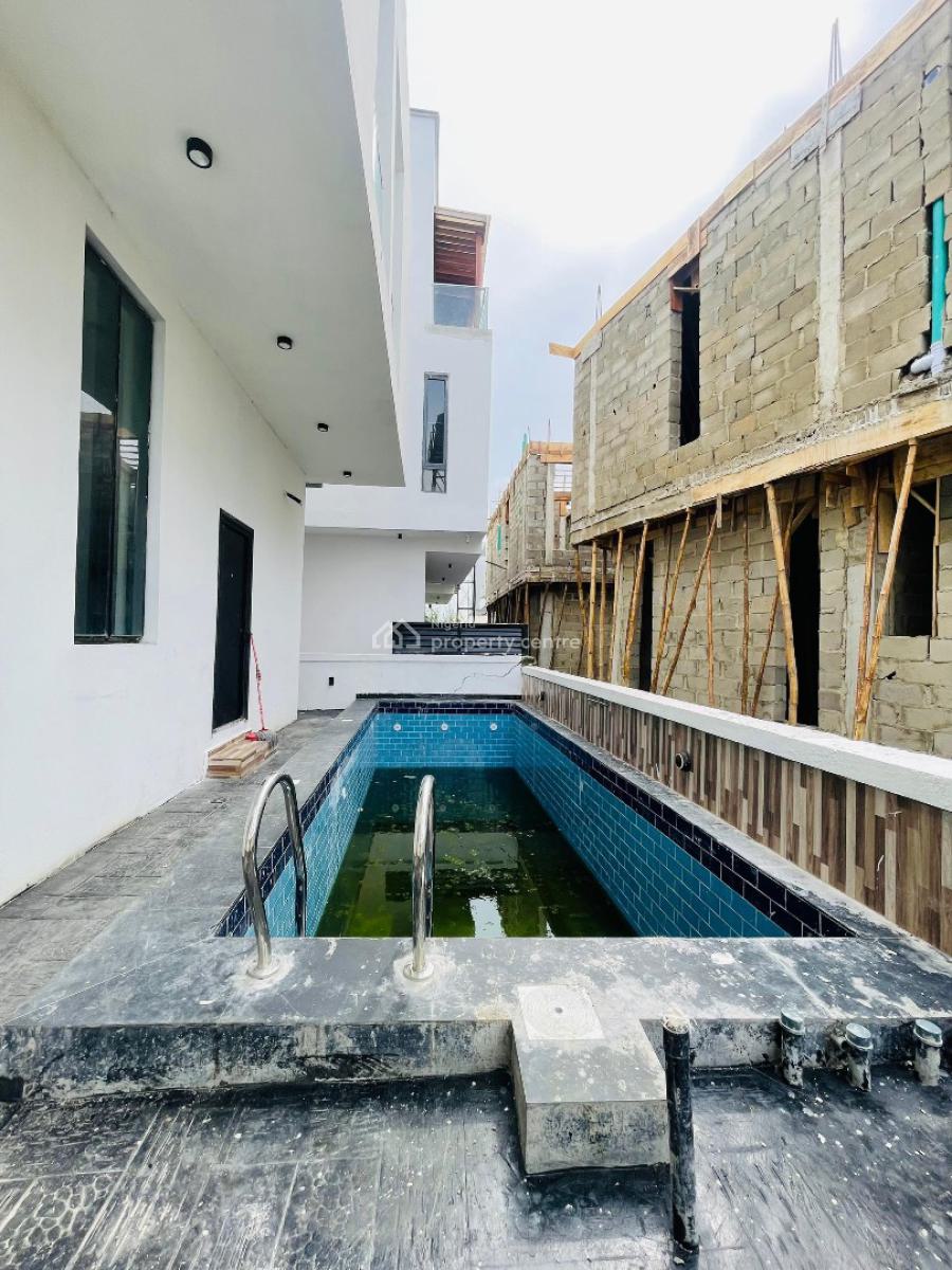 ️ Gorgeously Luxury 5 Bedroom Smart Home with Swimming Pool and Bq, Chevron, Lekki, Lagos, Detached Duplex for Sale