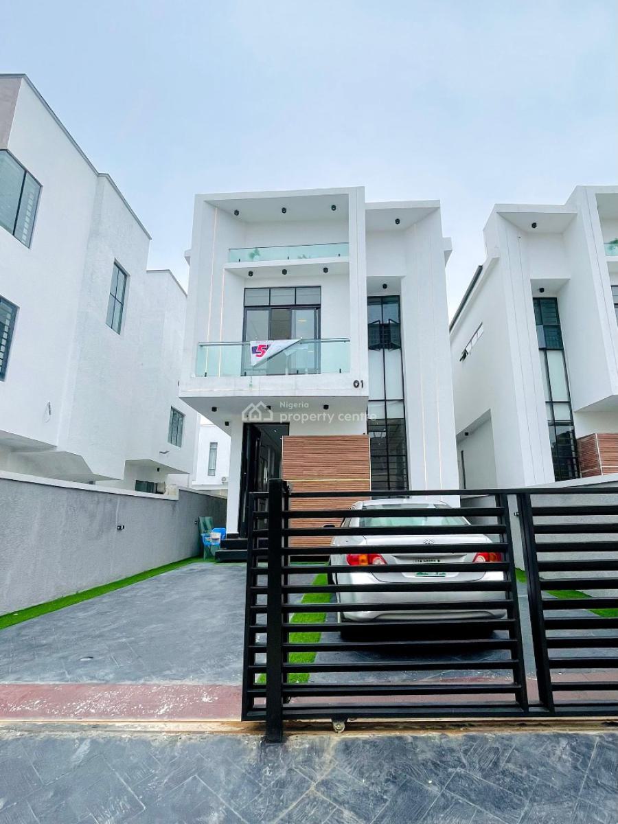 ️ Tastefully 5 Bedroom Detached Home with Swimming Pool and Bq, Chevron, Lekki, Lagos, Detached Duplex for Sale