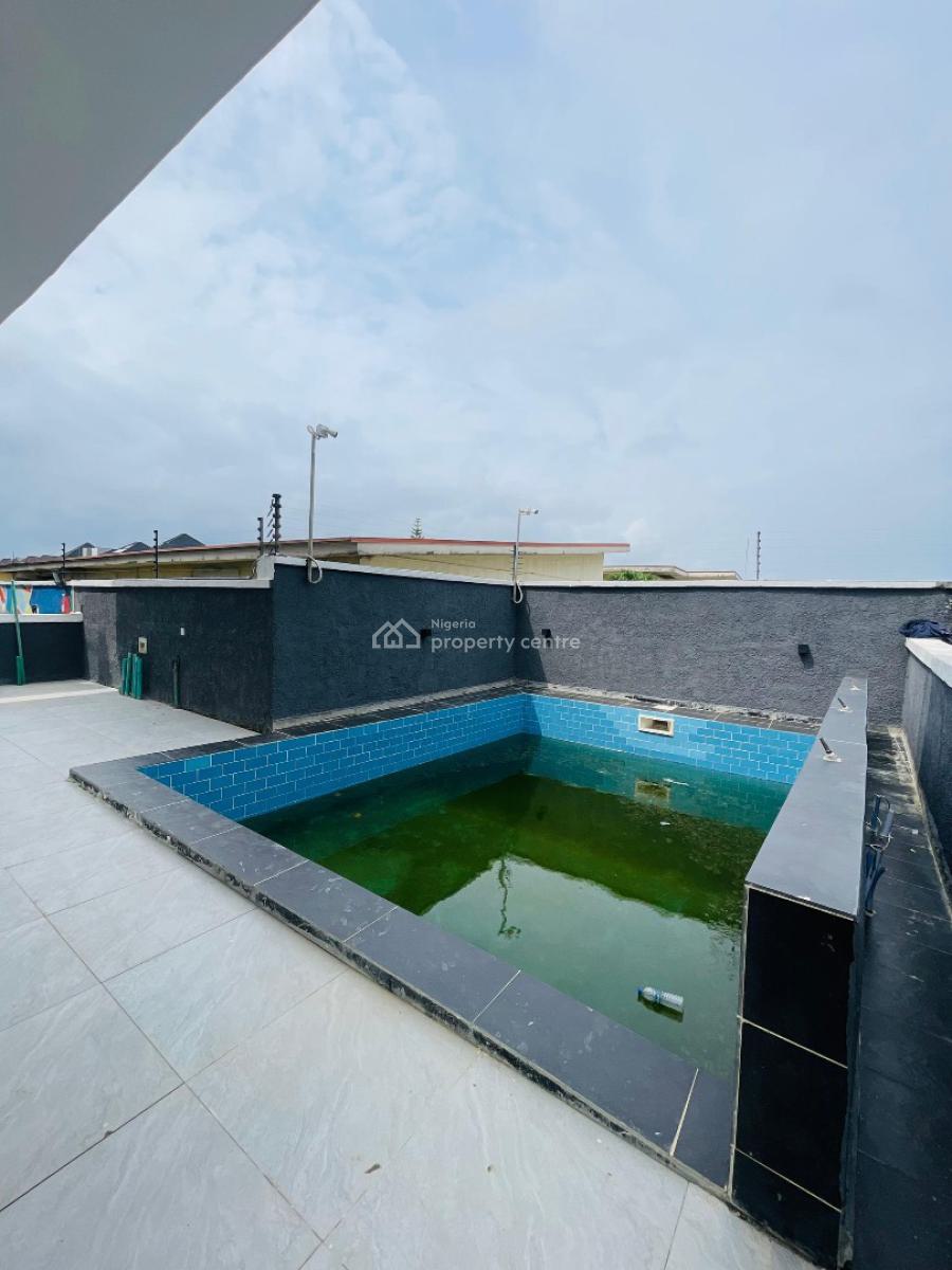 ️ Superlatively 5 Bedroom Luxury Home with Gym Room, Swimming Pool, 2nd Toll Gate, Lekki, Lagos, Detached Duplex for Sale