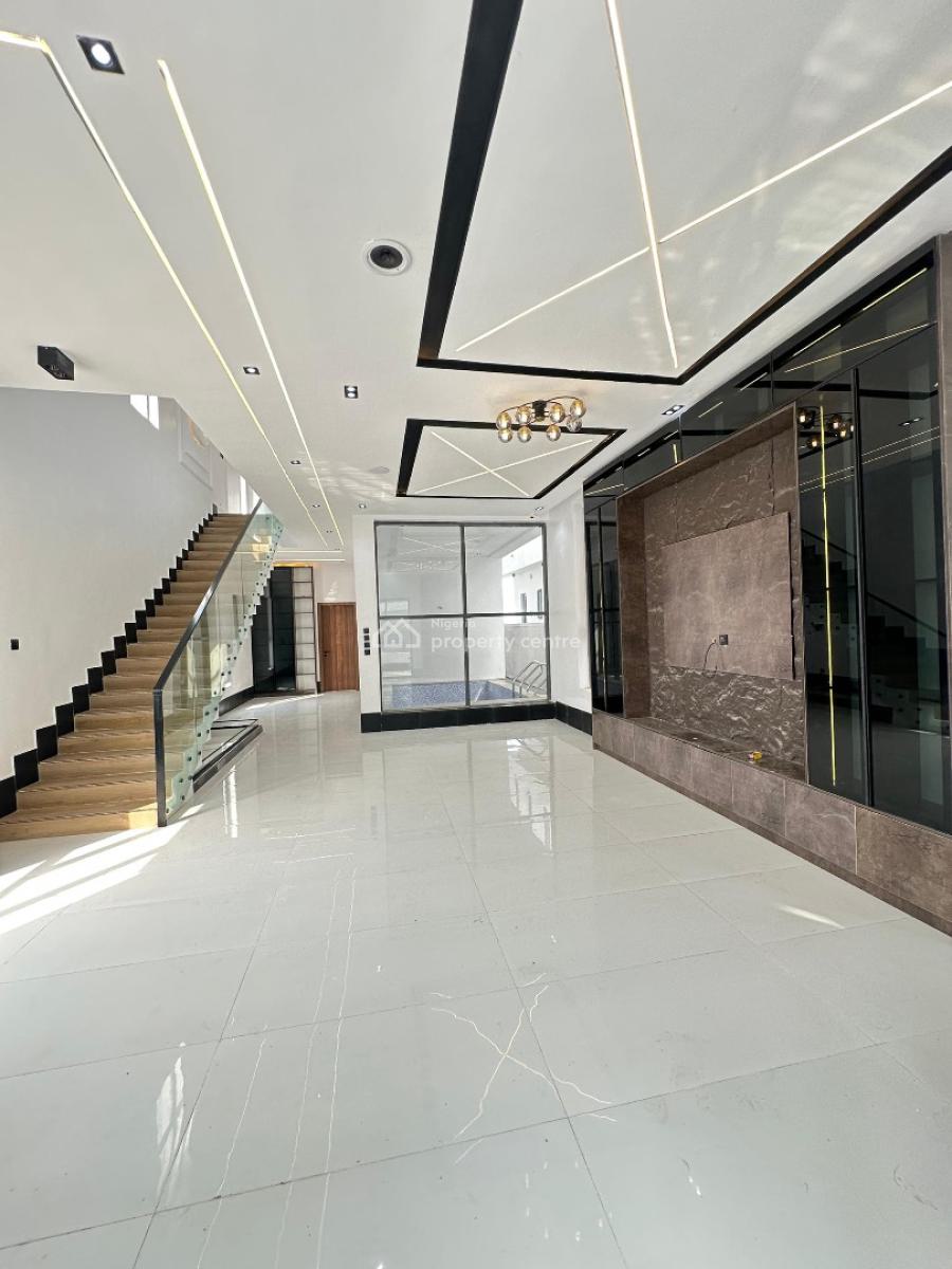 Contemporary 5-bedroom Fully Detached Duplex with Bq & Swimming Pool, Ajah, Lagos, Detached Duplex for Sale
