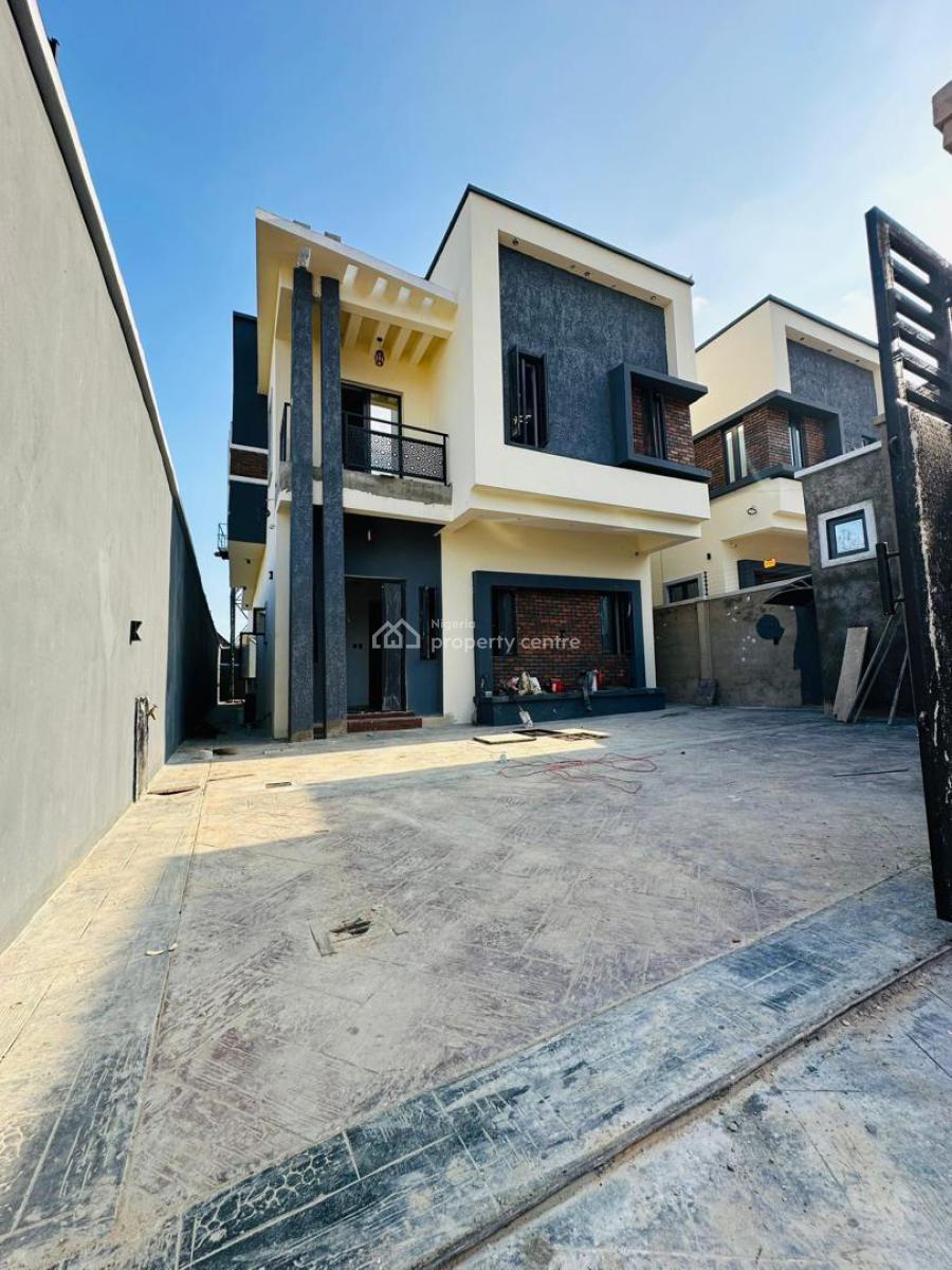 Stylish 4 Bedroom Fully Detached with Bq, Ogba, Ogba, Ikeja, Lagos, Detached Duplex for Sale
