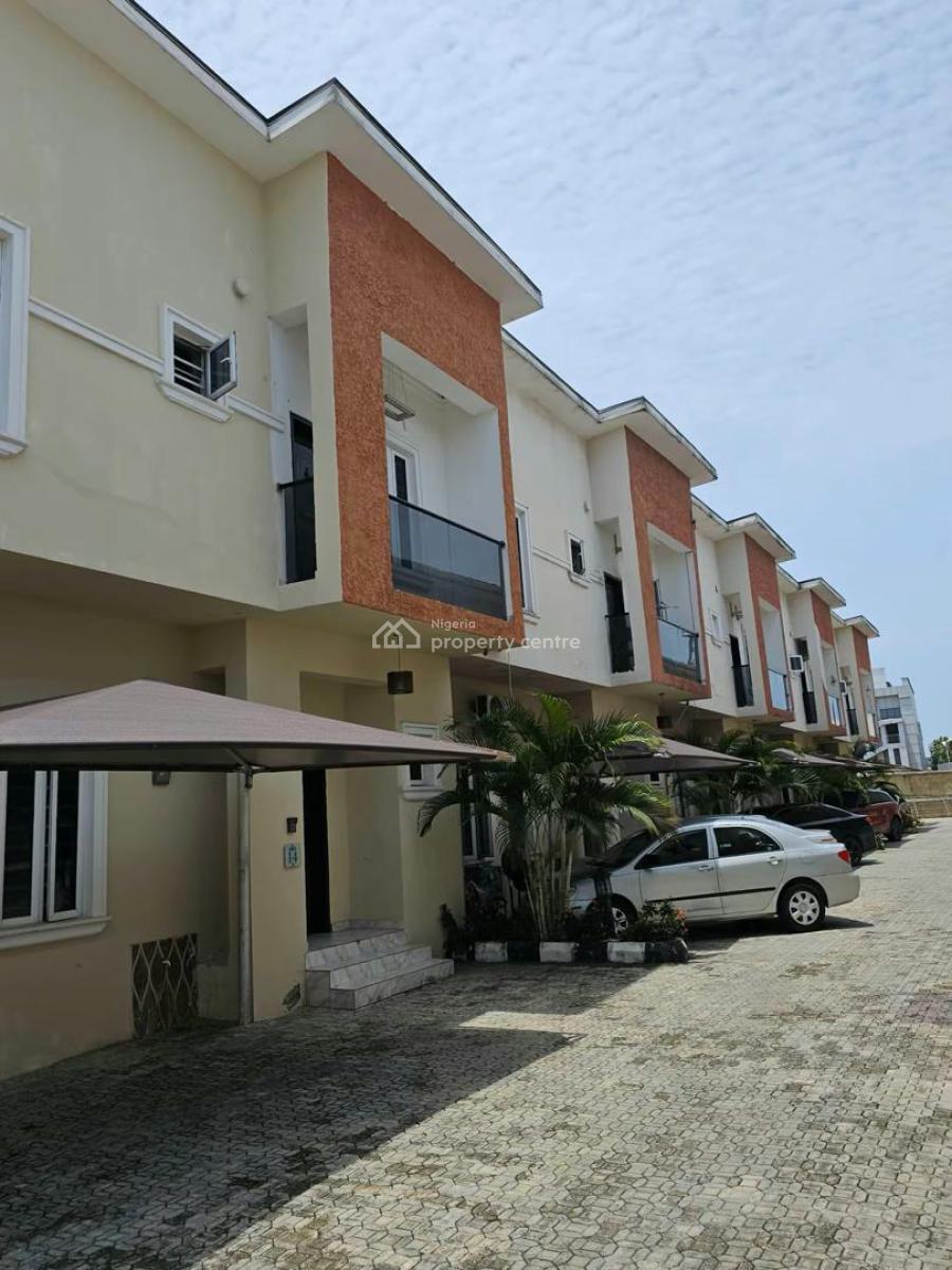 Serviced and Spacious 4 Bedroom Duplex, Orchid, Lekki Phase 2, Lekki, Lagos, Terraced Duplex for Rent