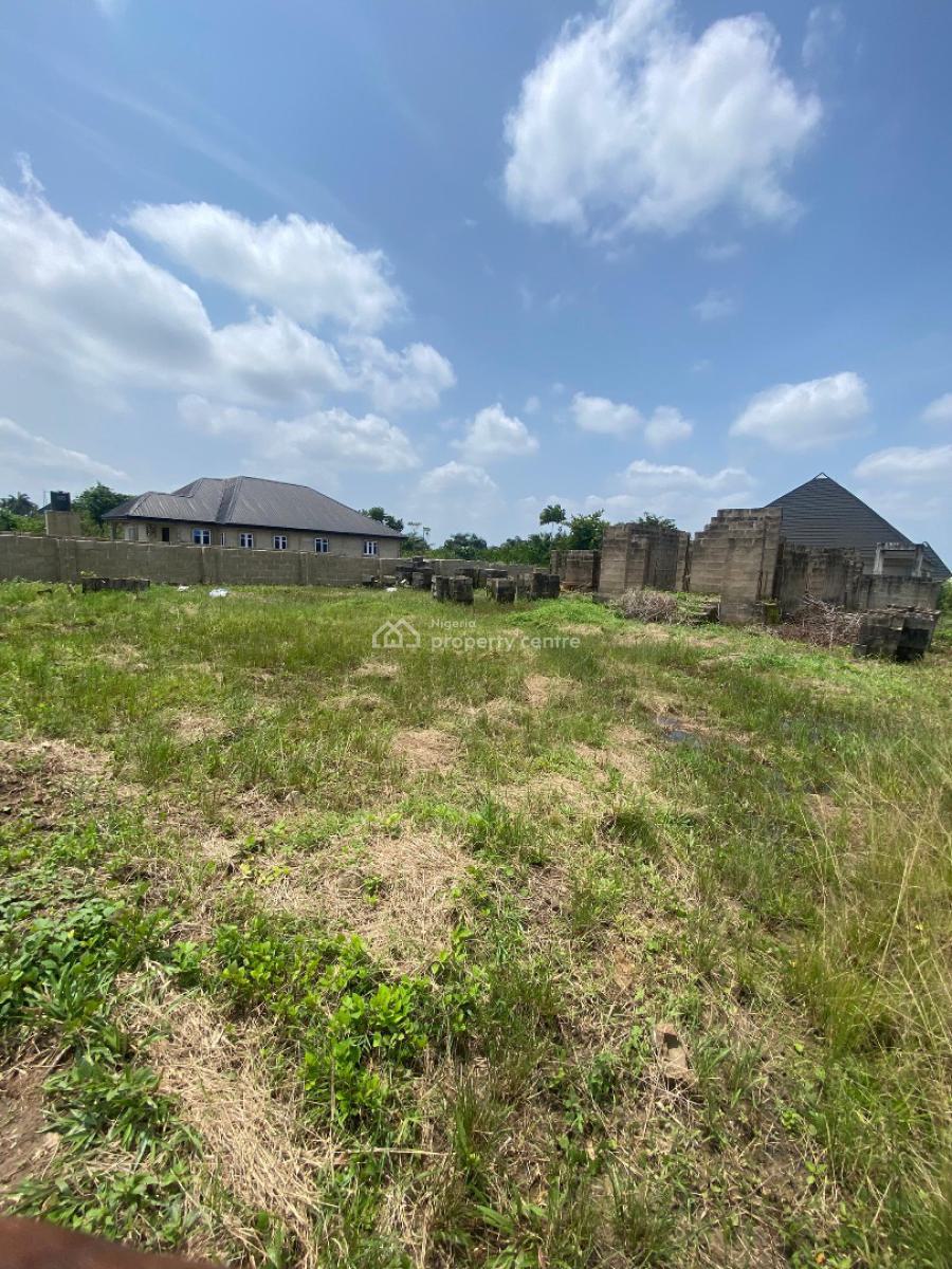 Uncompleted Building on a Plot of Land, Off Federal Secretariat, Alagbaka Extension, Akure, Ondo, Land for Sale