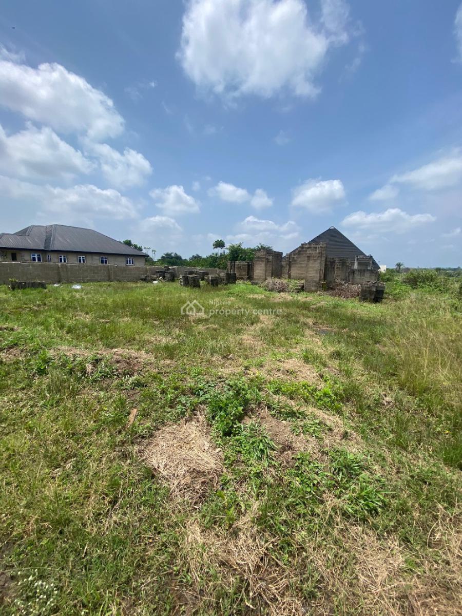 Uncompleted Building on a Plot of Land, Off Federal Secretariat, Alagbaka Extension, Akure, Ondo, Land for Sale