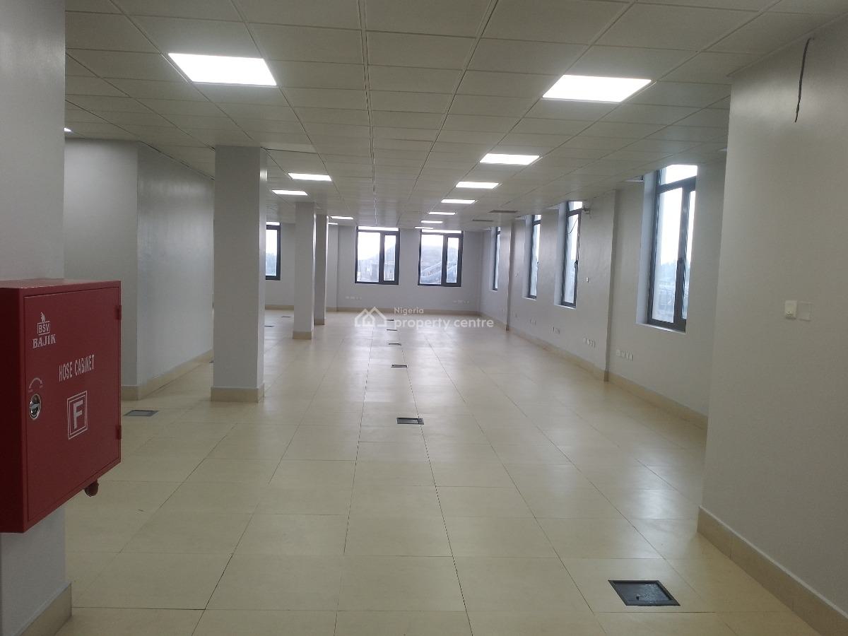 Serviced 500 Sqm Open Office Space, Ikeja Gra, Ikeja, Lagos, Office Space for Rent