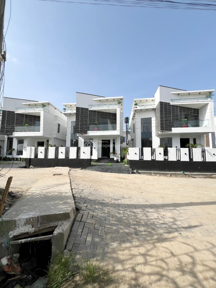 Luxury 4 Bedroom Fully Detached Duplex with Bq and Jacuzzi, Ajah, Lagos, Detached Duplex for Sale
