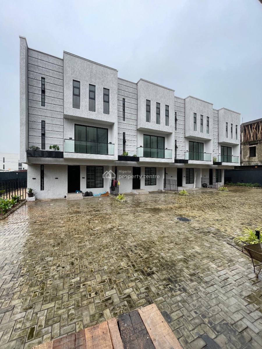 Contemporary 4 Bedroom Terraced Duplex with Bq, Ikate, Lekki, Lagos, Terraced Duplex for Sale