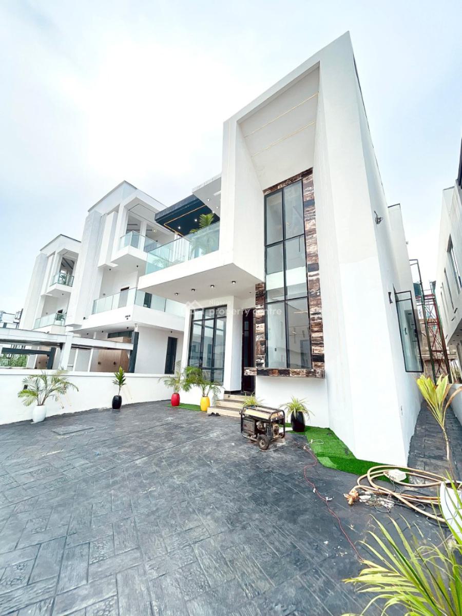 5 Bedroom Smart Home Detached Duplex with Swimming Pool & Bq, Chevron, Lekki, Lagos, Detached Duplex for Sale