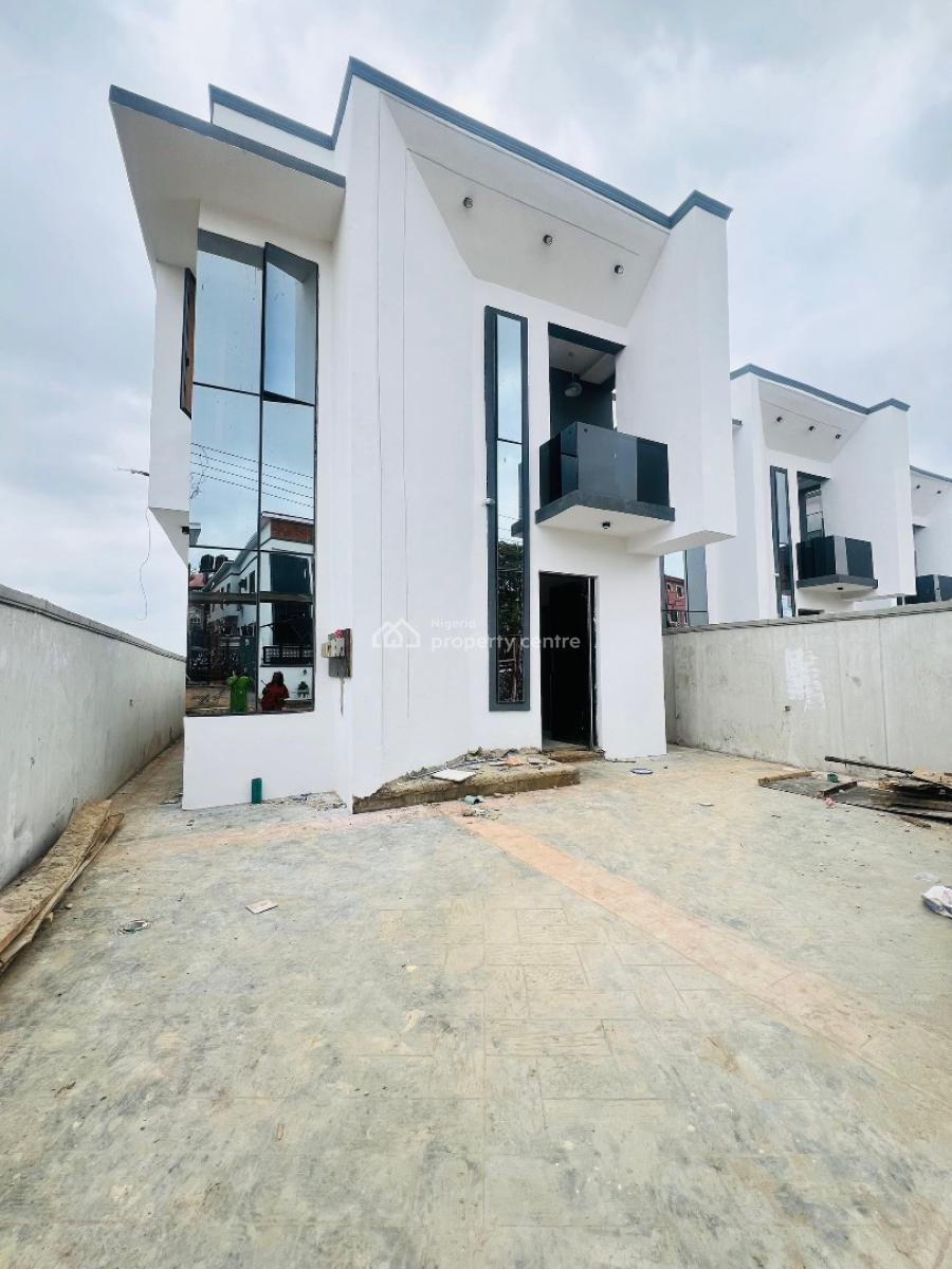 Alluring Built 4 Bedroom Fully Detached Plus Bq in a Secured Estate., Inside an Estate, Ogba, Ikeja, Lagos, House for Sale