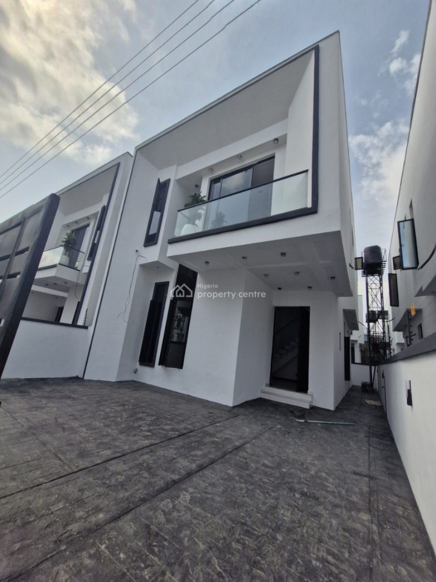 4 Bedroom Semi Detach with Bq, Lekki, Ikate Elegushi, Lekki, Lagos, Semi-detached Duplex for Sale