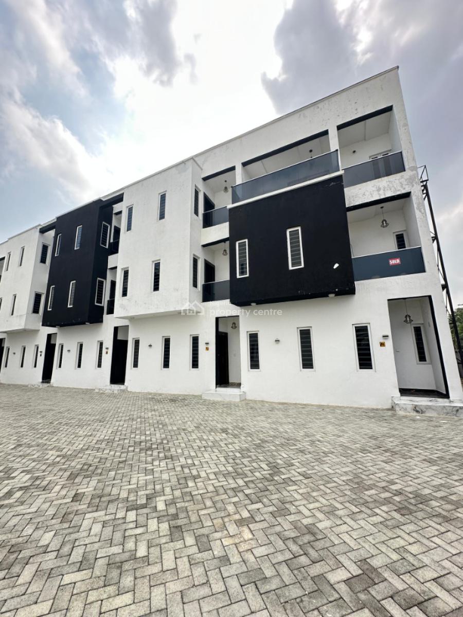Newly Built Spacious 4-bedroom Terrace Duplex, Located at Mobile Road Ilaje, Ajah, Ogombo, Ajah, Lagos, Terraced Duplex for Sale