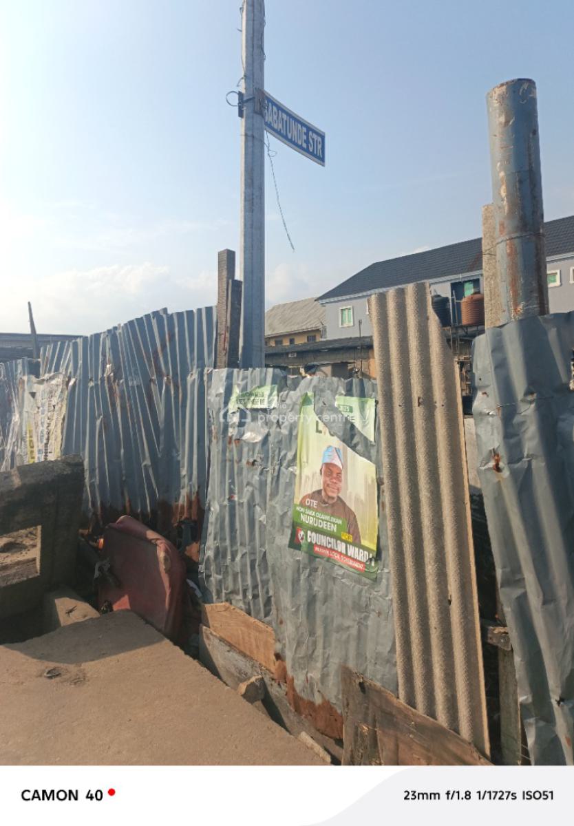 a Plot of Land, By Ogunlana Road, Ijesha, Surulere, Lagos, Mixed-use Land for Sale