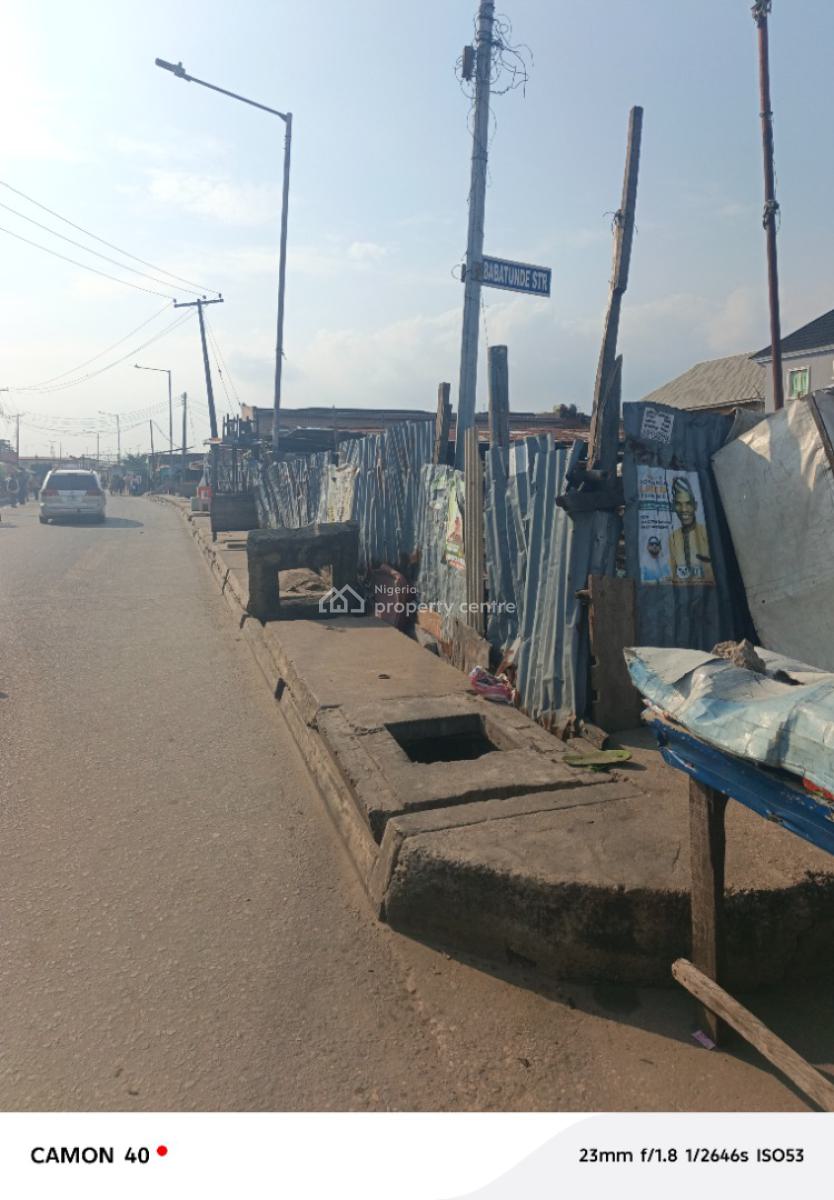 a Plot of Land, By Ogunlana Road, Ijesha, Surulere, Lagos, Mixed-use Land for Sale