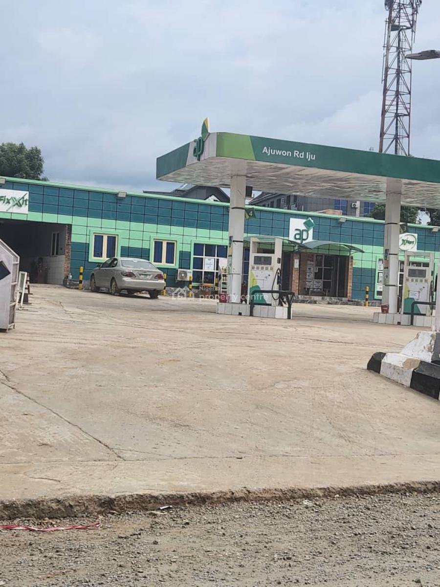 a Functional Filling Station with a Super Mart on 2 Plots of Land, Ajuwon Alagbole Via Ojodu Berger, Ajuwon, Ifo, Ogun, Filling Station for Sale