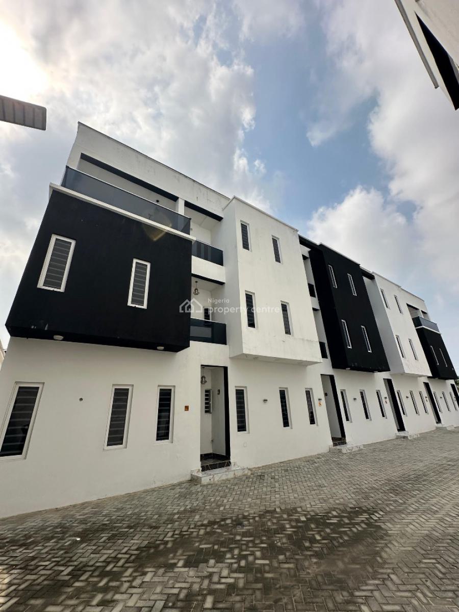 Newly Built 4 Bedroom Terrace Duplex with Fitted Kitchen, Mobile Road, Ilaje, Ajah, Lagos, Terraced Duplex for Sale