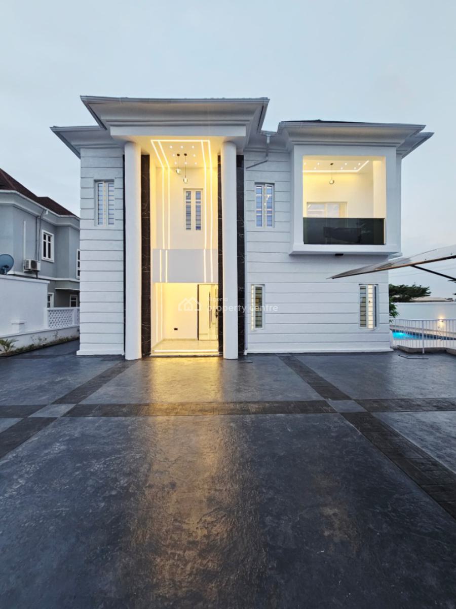 5 Bedroom Fully Detached Duplex with Swimming Pool, Osapa, Lekki, Lagos, House for Sale