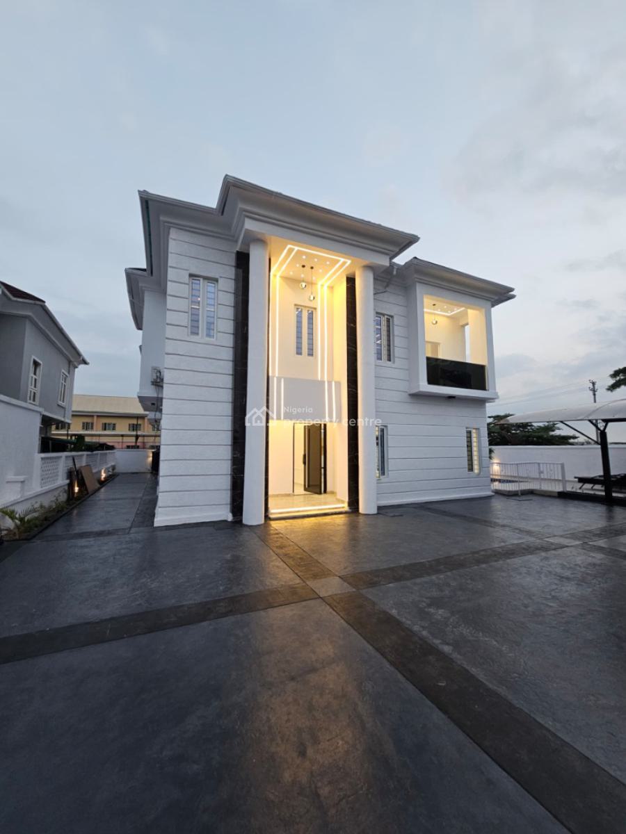5 Bedroom Fully Detached Duplex with Swimming Pool, Osapa, Lekki, Lagos, House for Sale