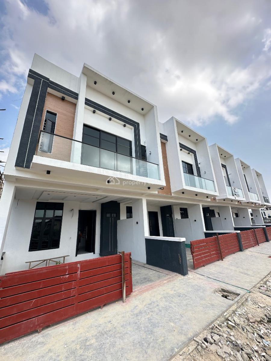 Luxury 3-bedroom Terrace Duplex with Smart Features &private Compound, Ikota, Extension, Ikota, Lekki, Lagos, Terraced Duplex for Sale