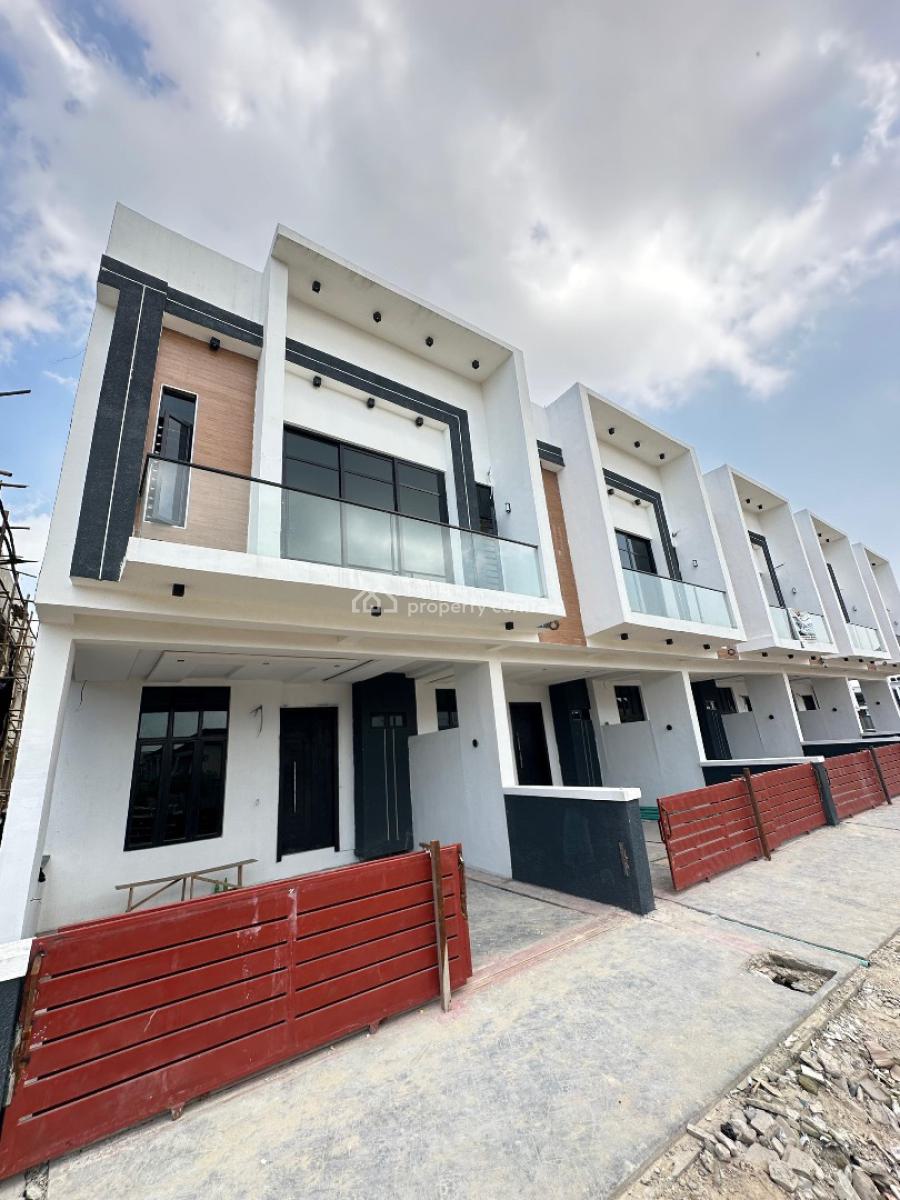 Luxury 3-bedroom Terrace Duplex with Smart Features &private Compound, Ikota, Extension, Ikota, Lekki, Lagos, Terraced Duplex for Sale