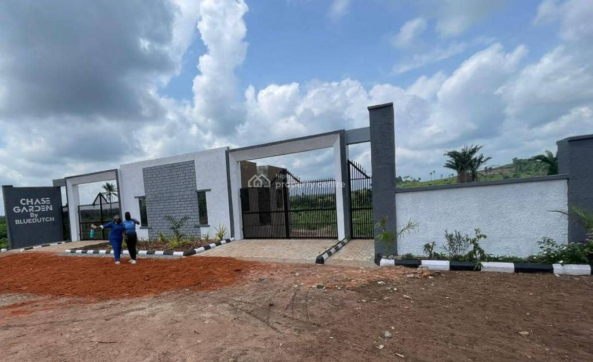 100% Dry Land Along Omu Road, Chase Garden Estate with Paved Roads and Drainage System Ala, Omu Road, Km 46, Ogun, Mixed-use Land for Sale