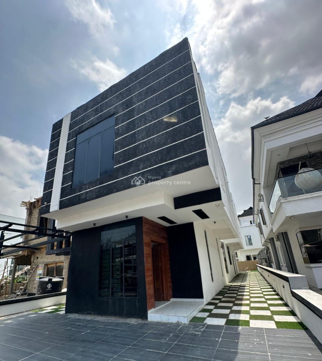 Spacious 5-bedroom Detached Duplex with Bq & Swimming Pool, Located at Megamound Estate, Lekki County, Lekki, Lagos, Detached Duplex for Sale