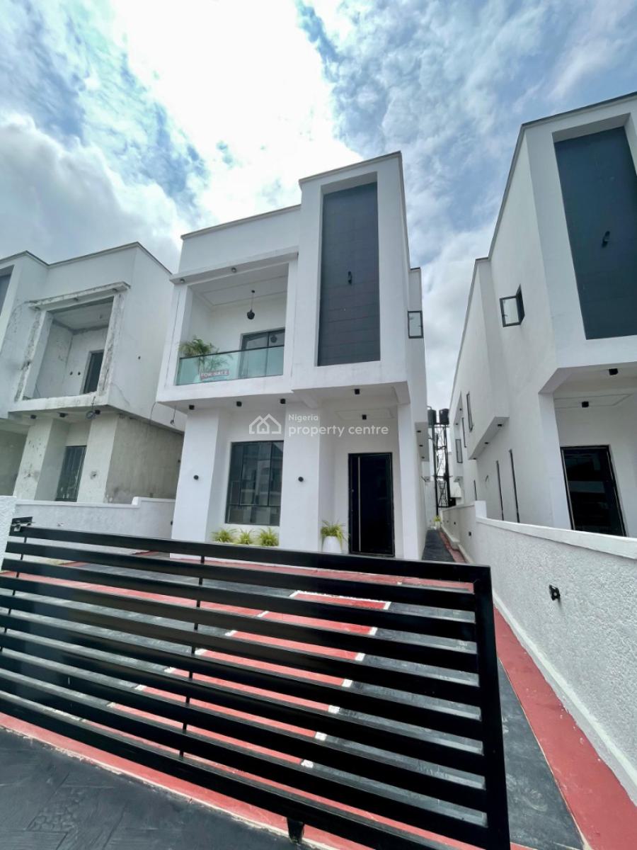 Brand New 5 Bedroom Fully Detached Duplex with Bq, Ajah, Lagos, Detached Duplex for Sale