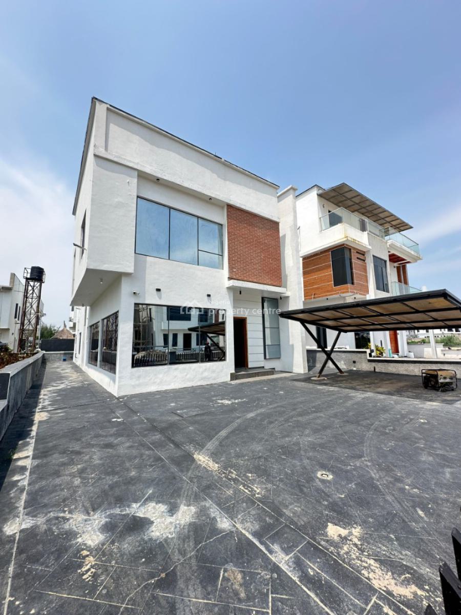 Automated 4-bedroom Detached Duplex with Bq & Indoor Swimming Pool, Located at Lekki County, Lekki, Lagos, Detached Duplex for Sale